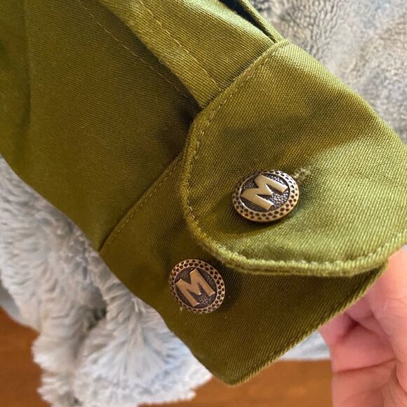 Bob Mackie green stone embellished jacket size medium - Picture 5 of 10